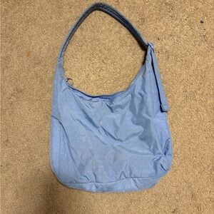 BAGGU Nylon Shoulder Bag in Blue